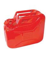 10 Litre Red Metal Fuel Can MPMD483